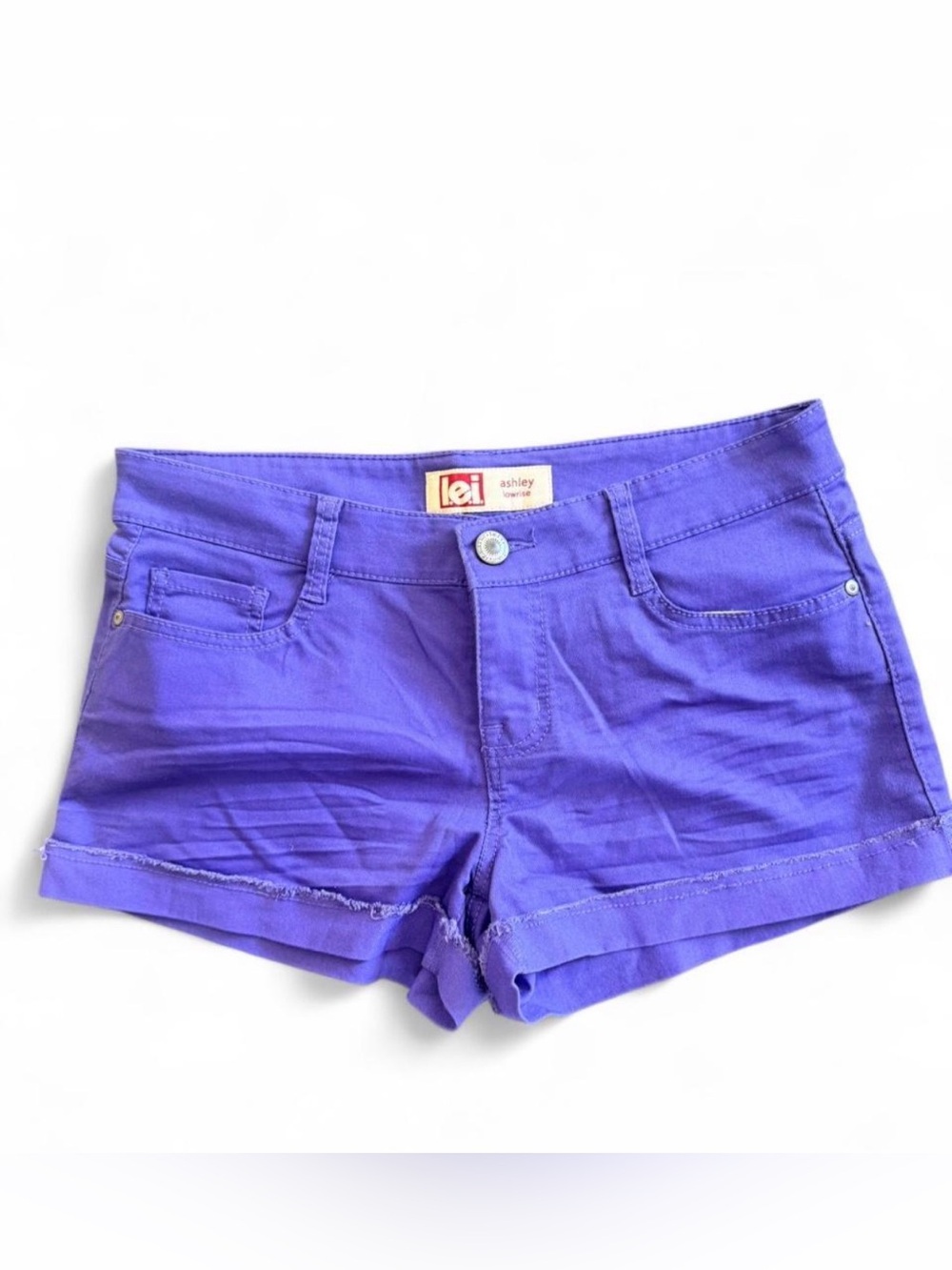 LEI Ashley Purple Women’s Jean Shorts
